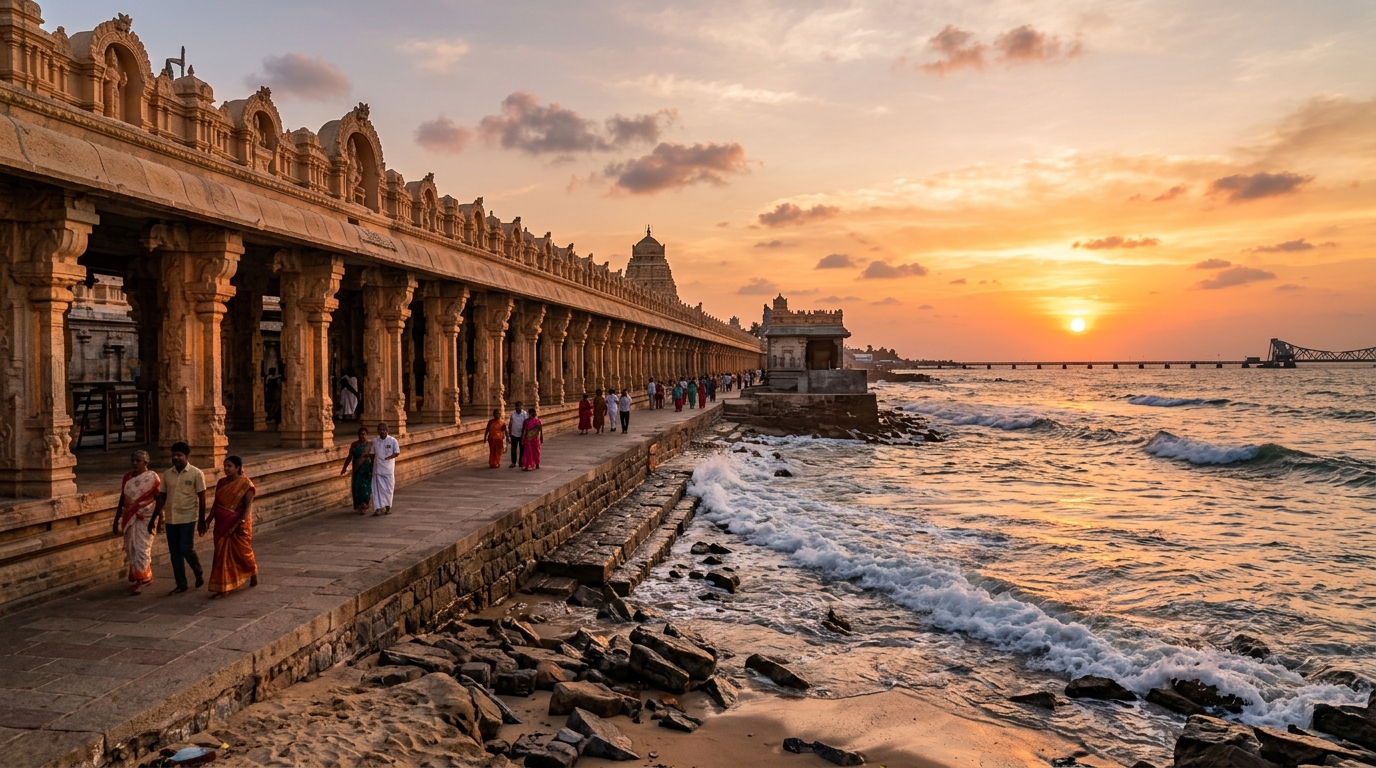 South India Temple & Coastal Escape